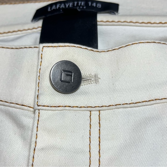 Lafayette 148 NY Bootcut High Rise Stretch Jeans SZ 8 - Picture 6 of 10